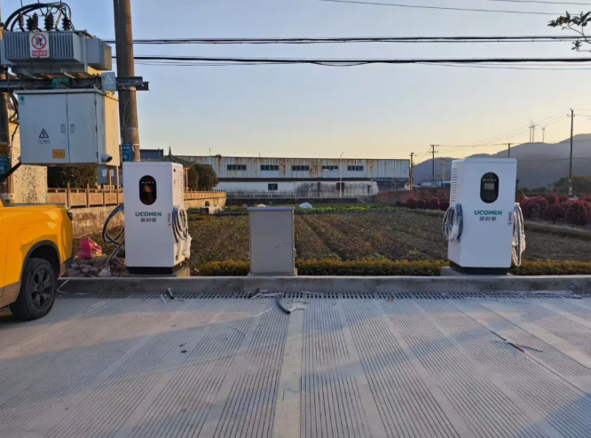科曼助力北侖充電樁“村村通”建設(shè)站點上線